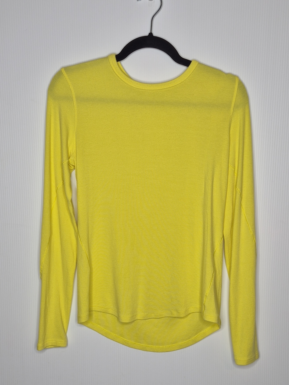 Lululemon Yellow Hold Tight Long Sleeve Size 8
